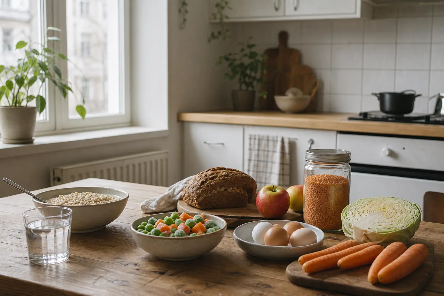 Vad betyder kostråden i ett vanligt kök?